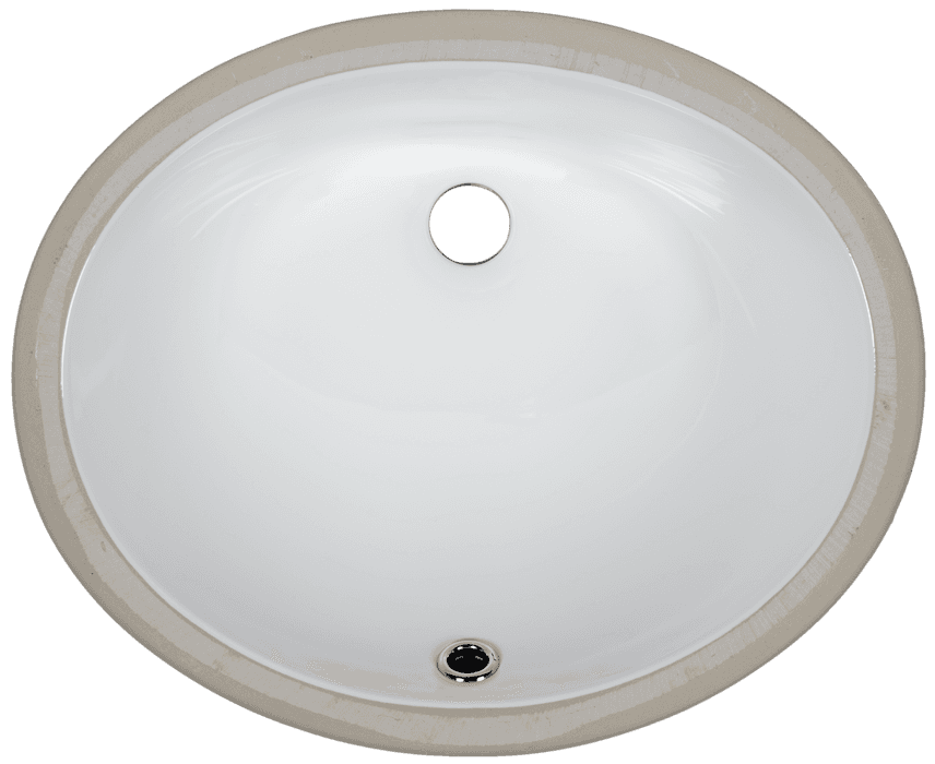 Small Undermount Oval Vanity Sink