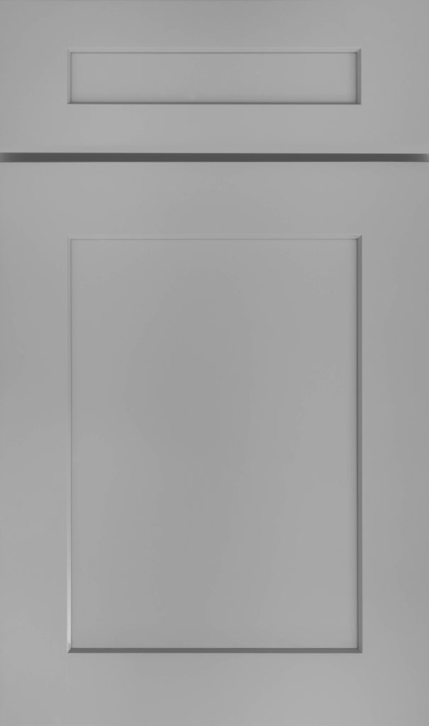 J&K Castle Grey Shaker cabinet door