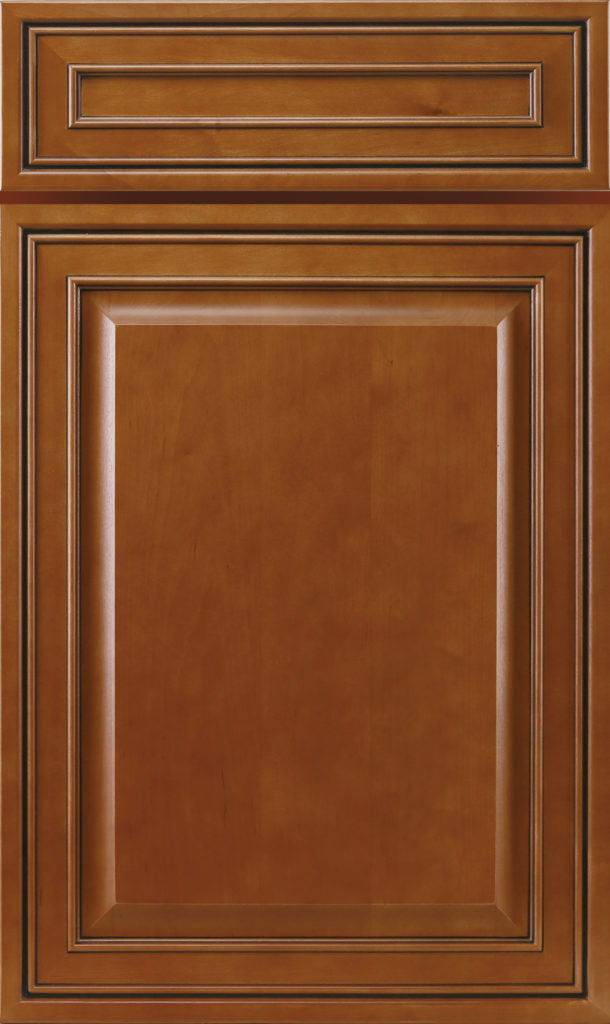 J&K Mocha Glazed cabinet door