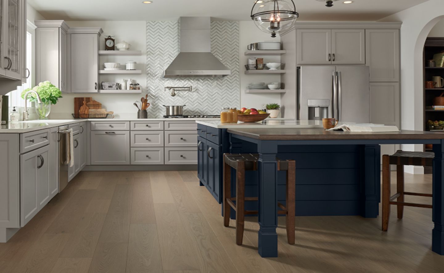 Medallion Silver line kitchen