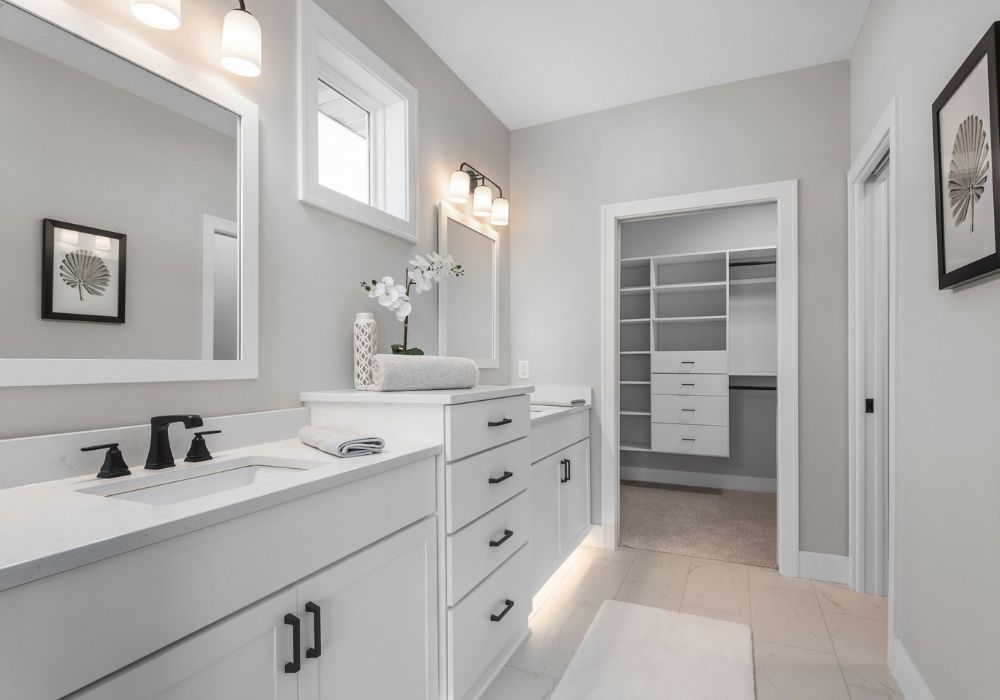 Ashwood Villa vessel vanity — Bathrooms