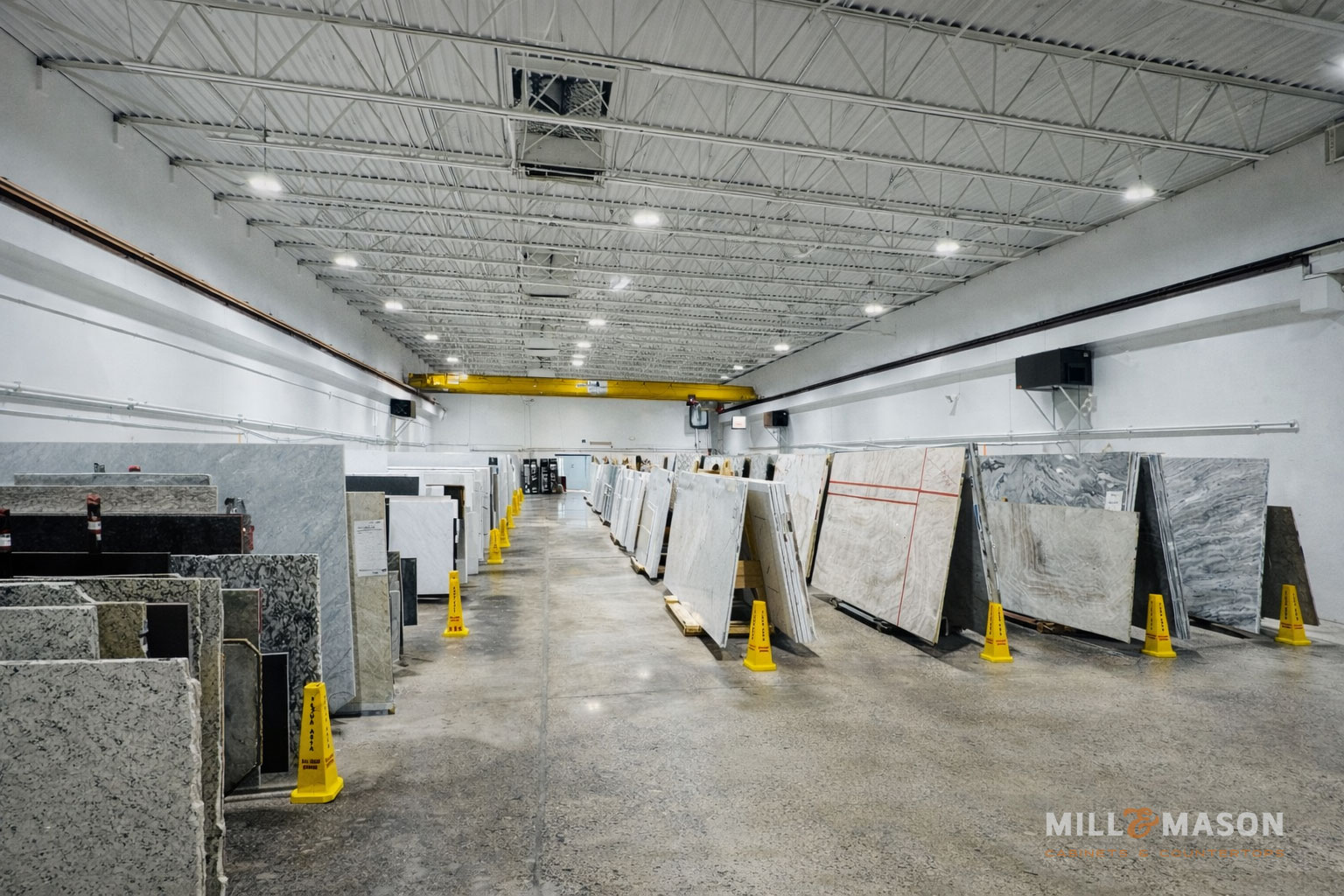 Mill & Mason slab showroom in Maple Grove