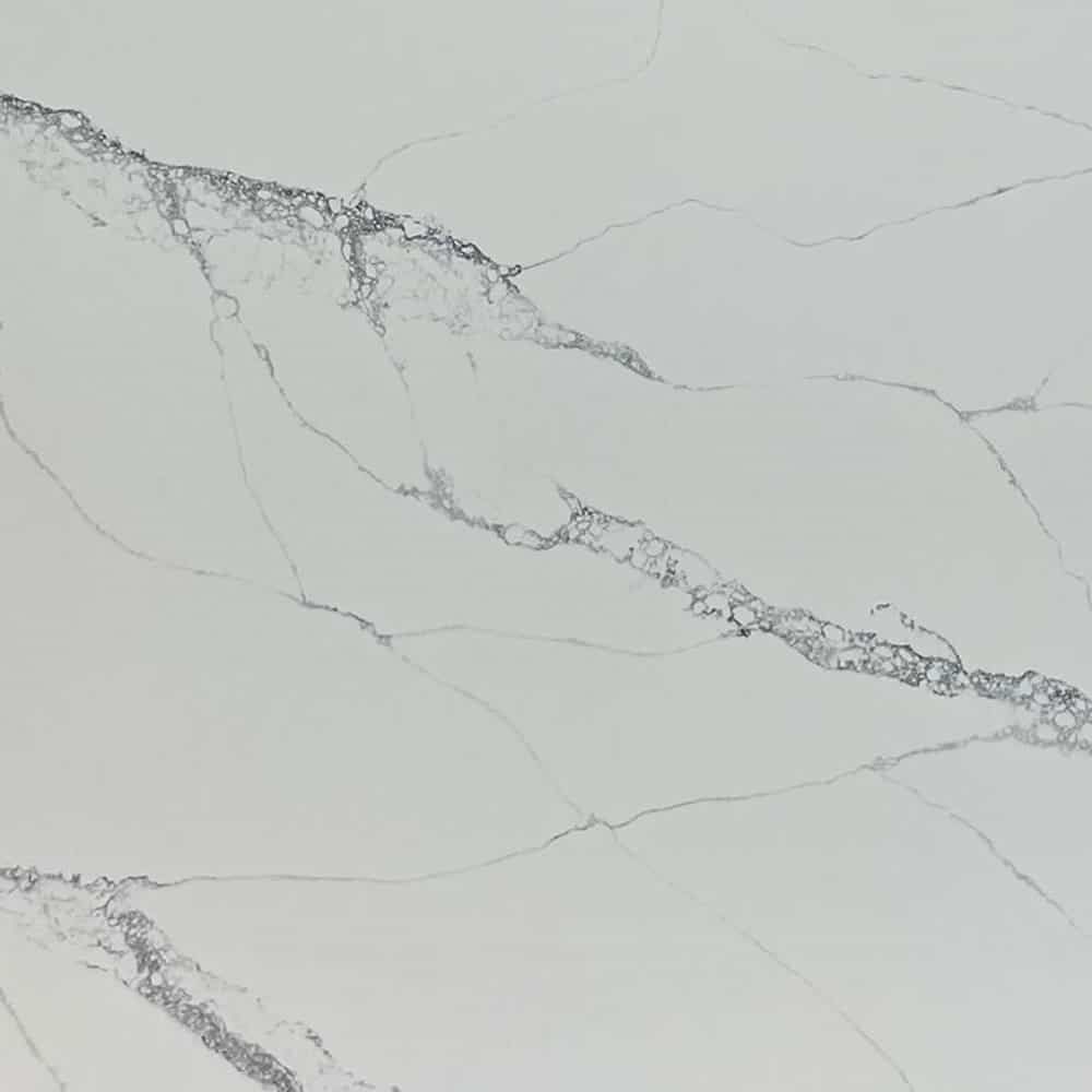 Tranquility White — full slab