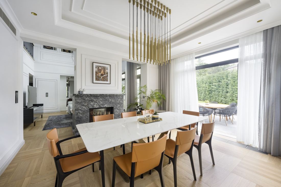 Natura dekton countertops installed in a home