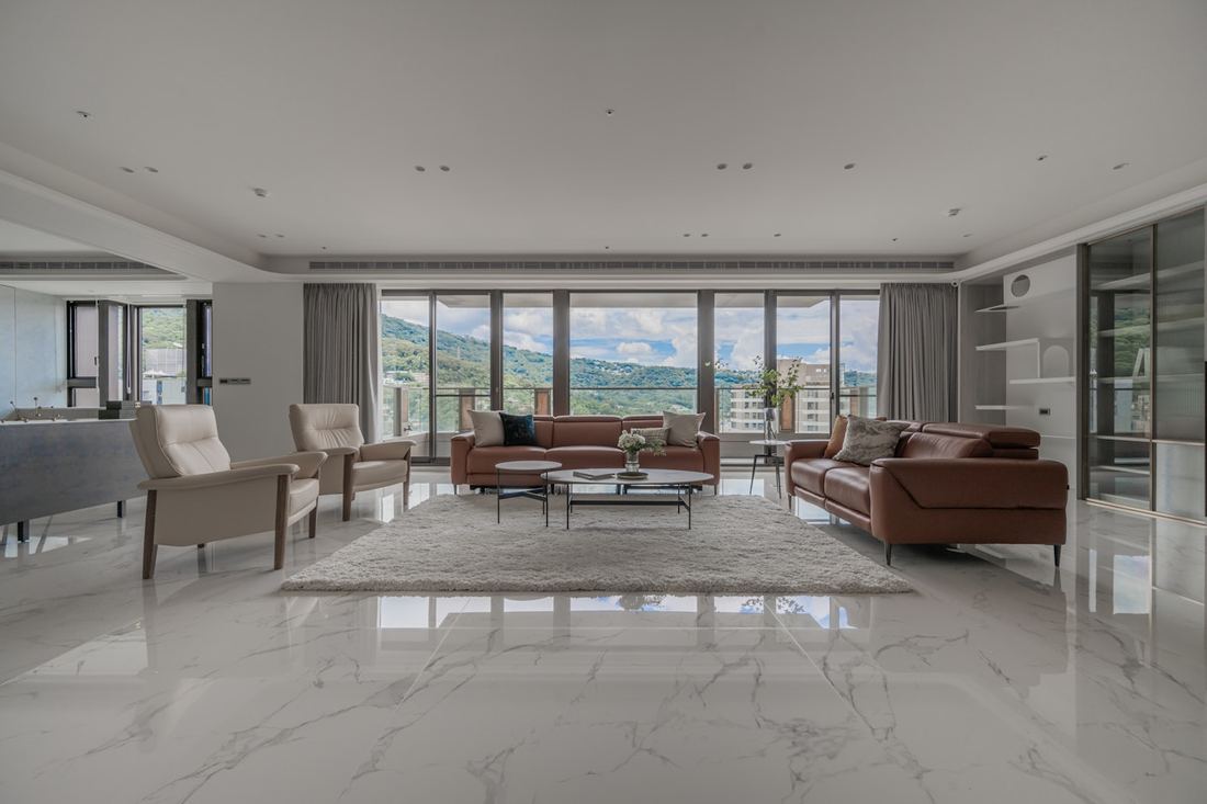 Natura dekton countertops installed in a home