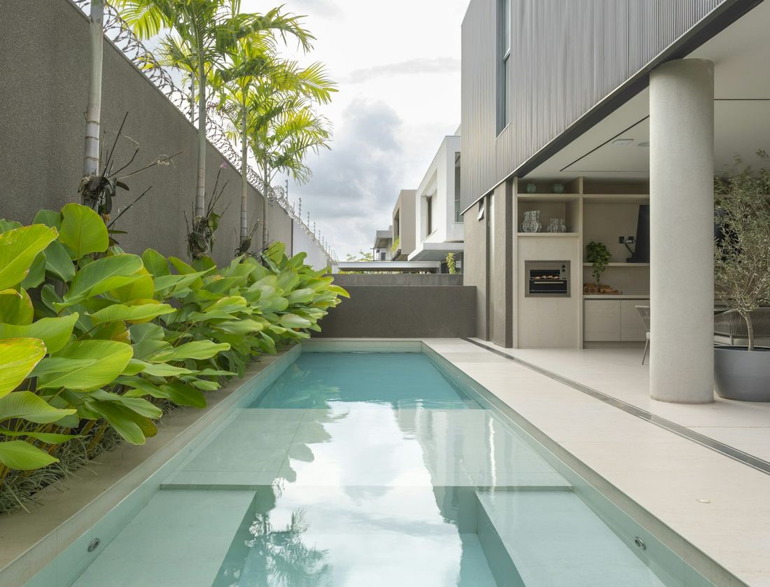 Sirius dekton countertops installed in a home