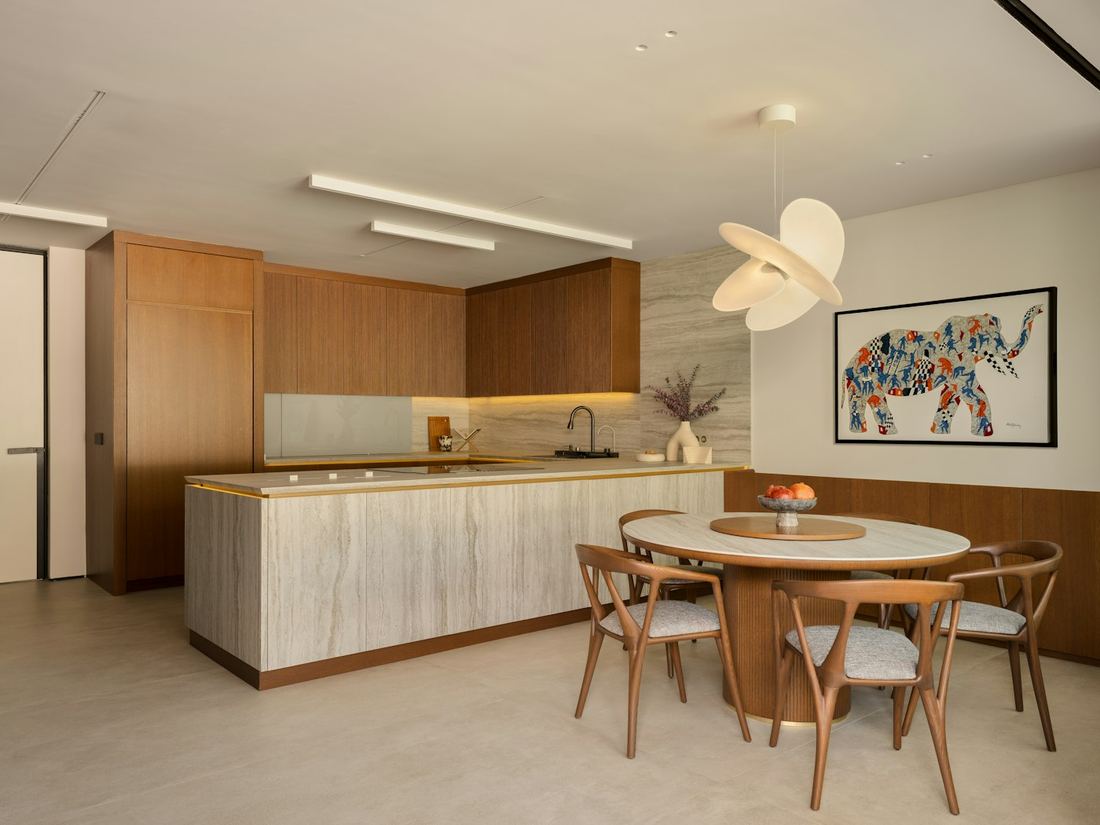 Trevi dekton countertops installed in a home