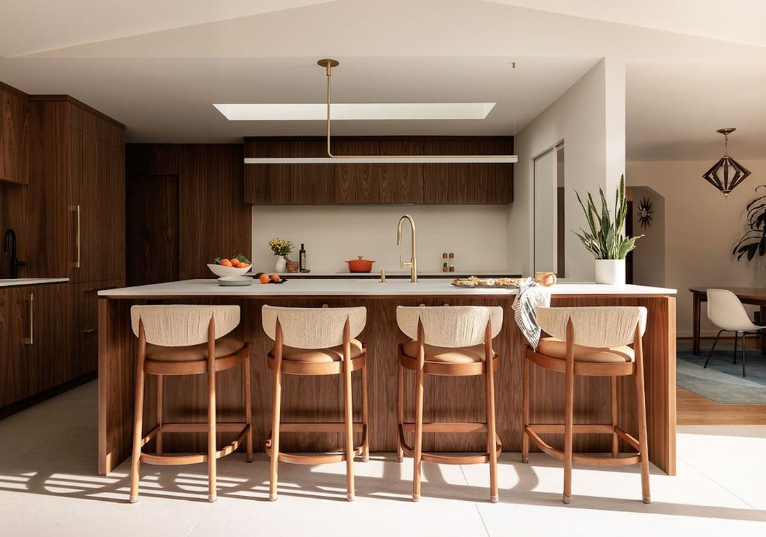 Zenith dekton countertops installed in a home