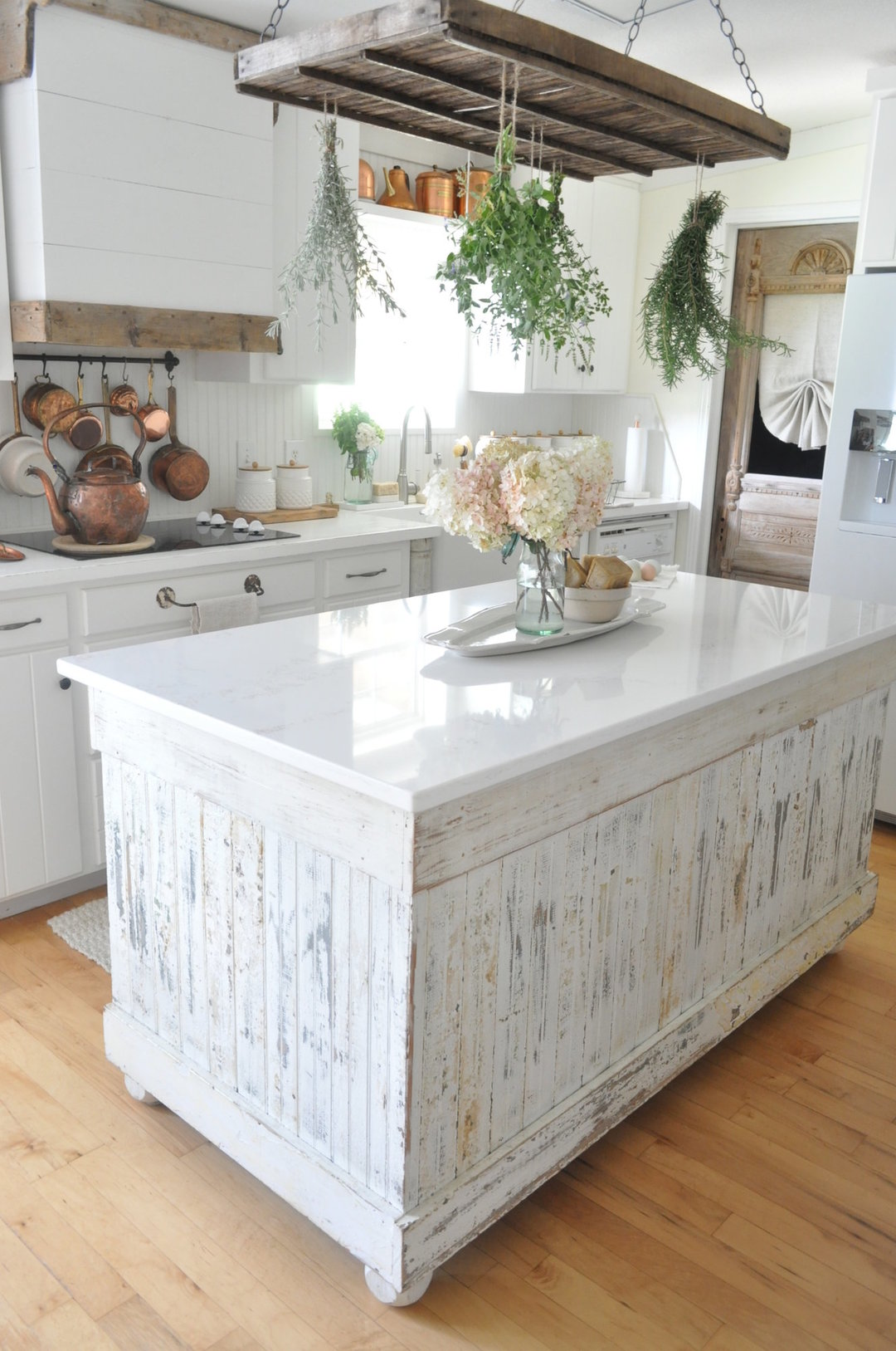 Strato quartz countertops installed in a home