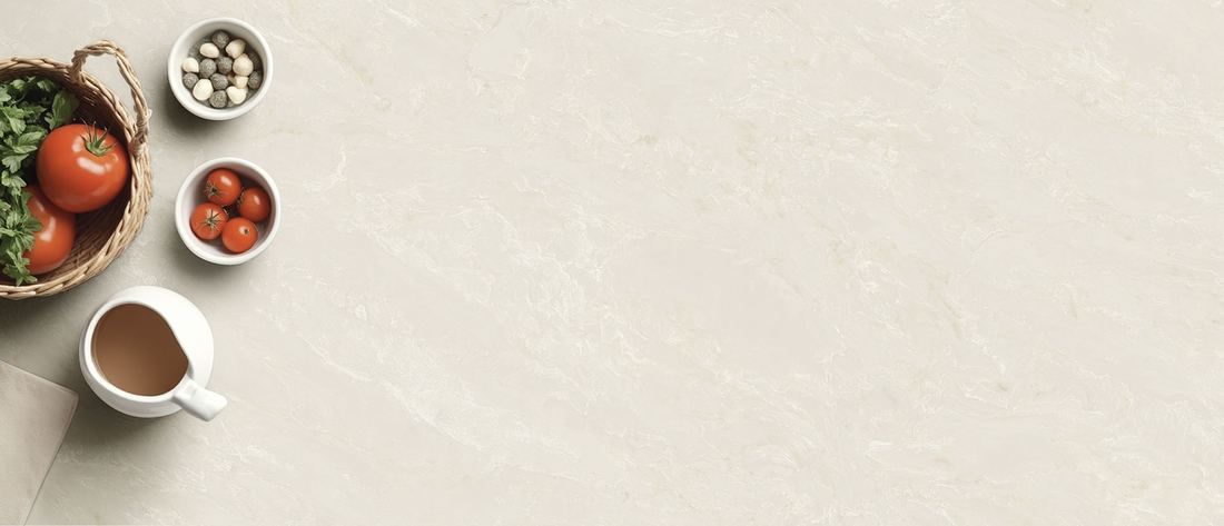 AuraTaj quartz countertops installed in a home