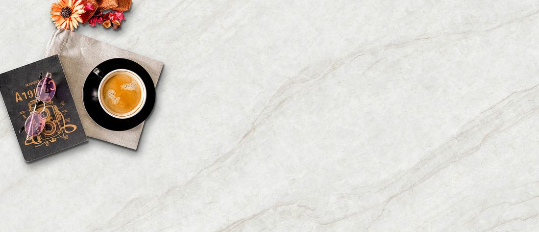 IvoriTaj Brushed quartz countertops installed in a home