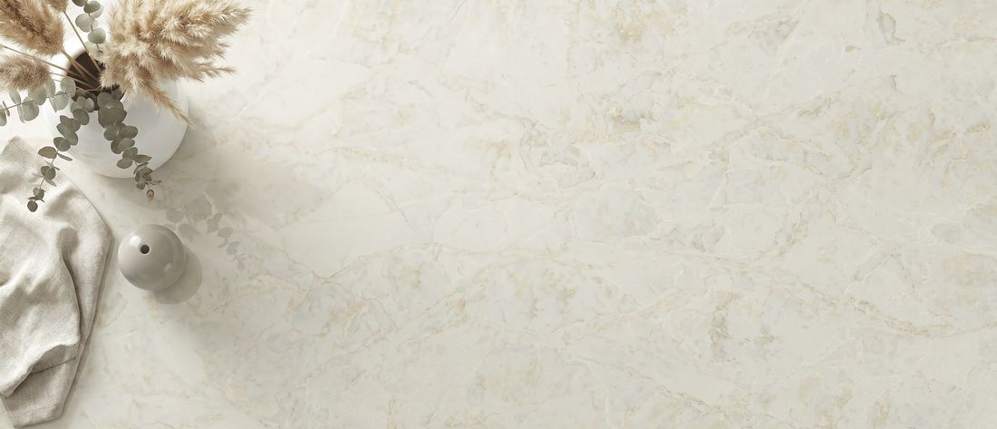 Serataj quartz countertops installed in a home