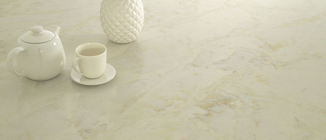 Serataj quartz countertops installed in a home