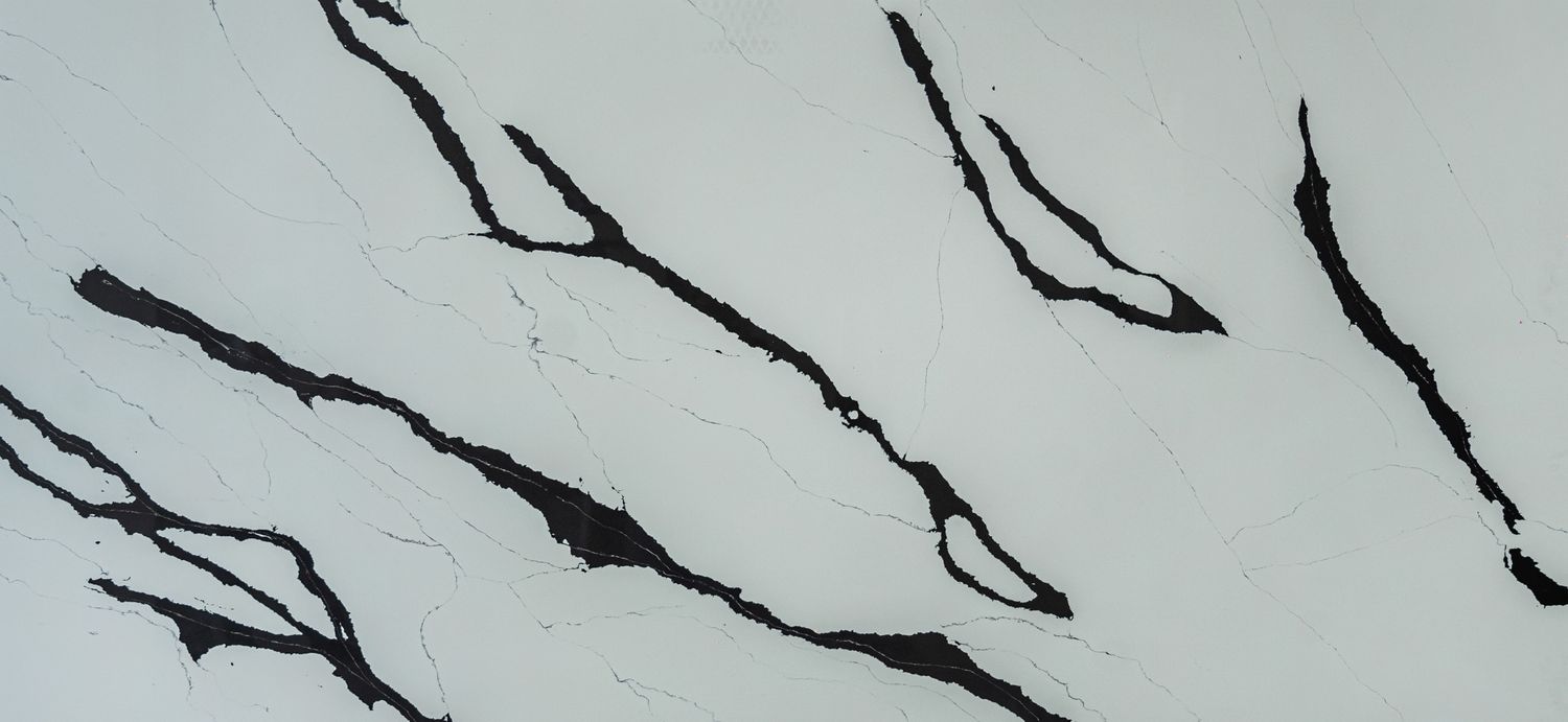 Calacatta Noir — full slab