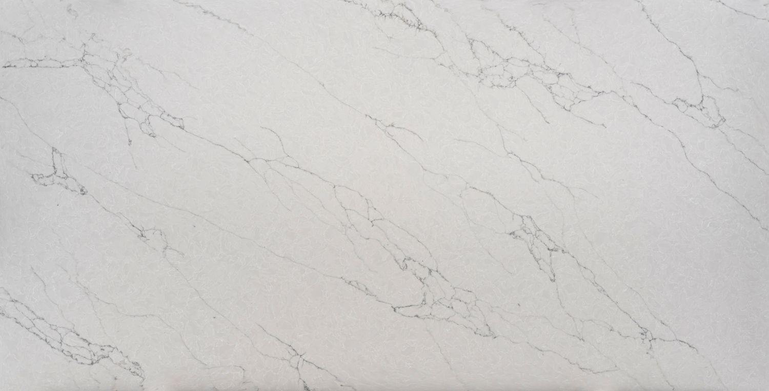 Calacatta Stellar Pearl — full slab
