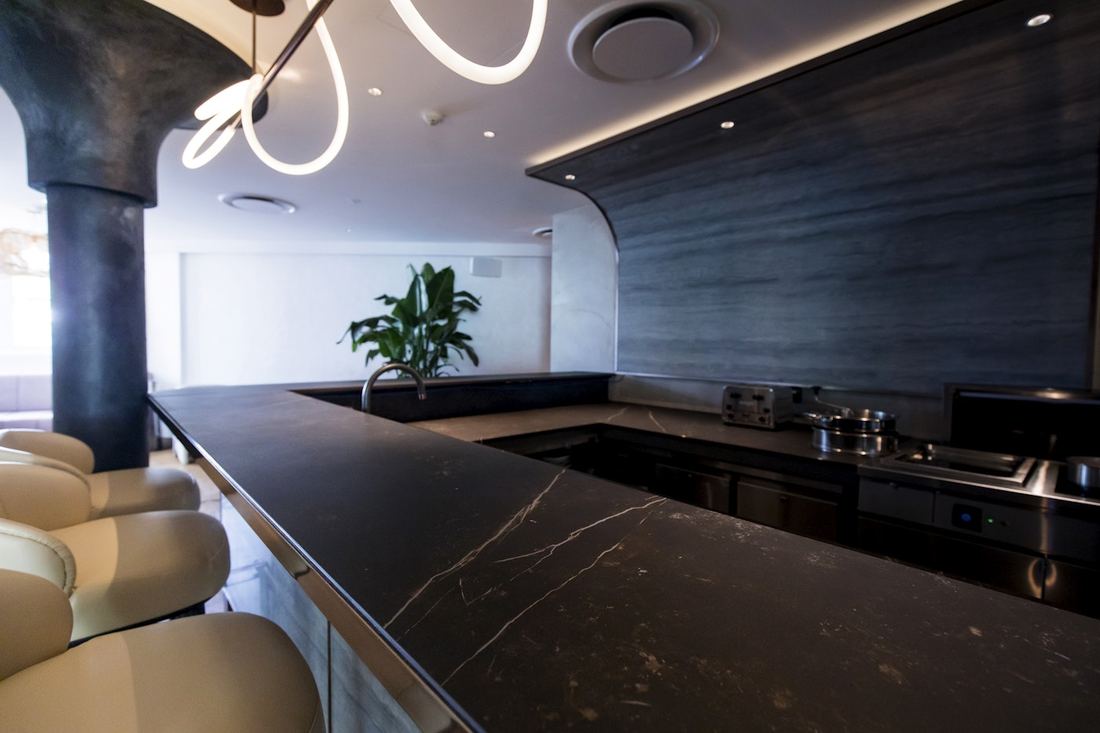 Et Dor quartz countertops installed in a home