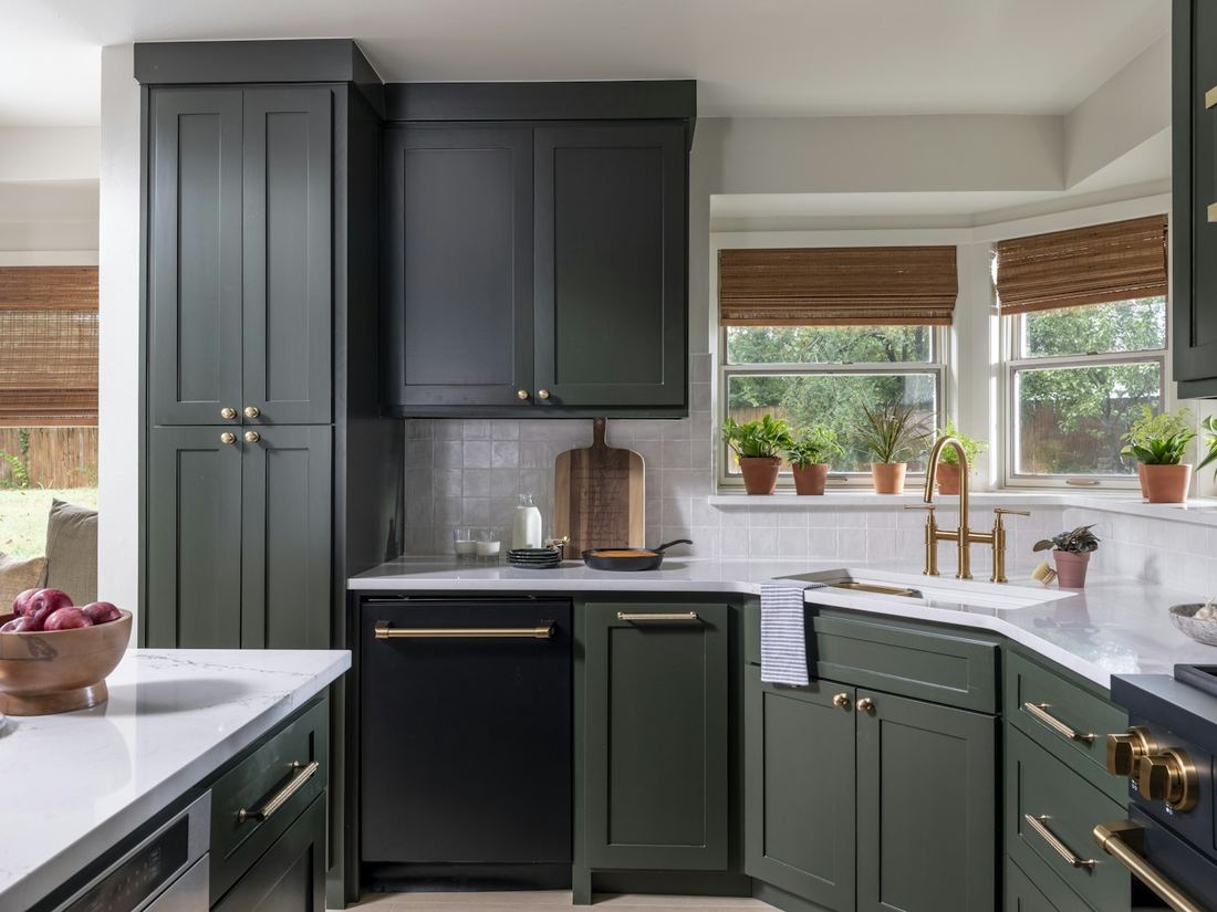 Ethereal Glow quartz countertops installed in a home