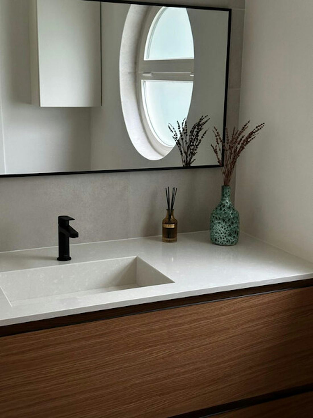 Yukon quartz countertops installed in a home