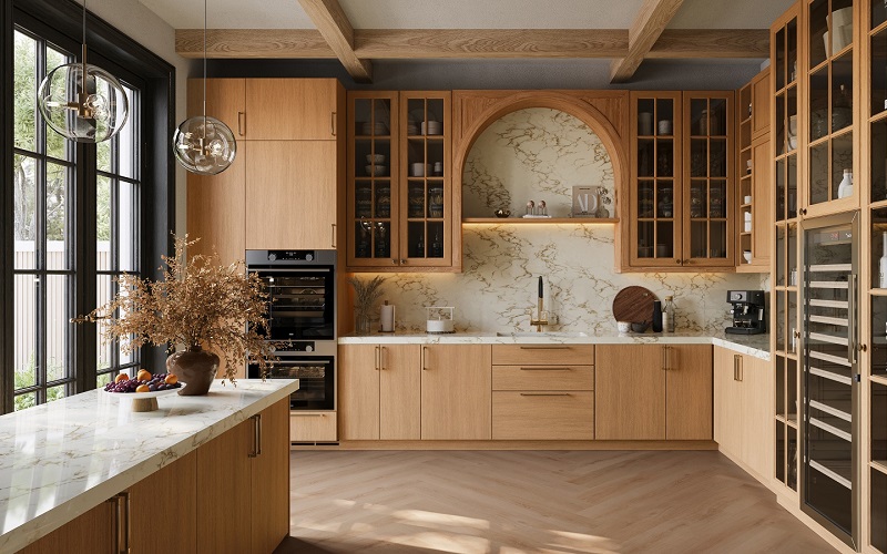 Grand Mesa quartz countertops installed in a home