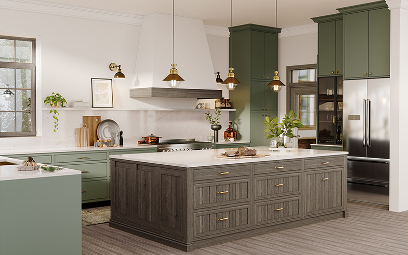 Mistica quartz countertops installed in a home