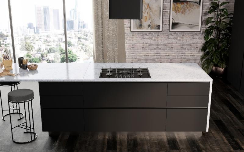 Ribera quartz countertops installed in a home