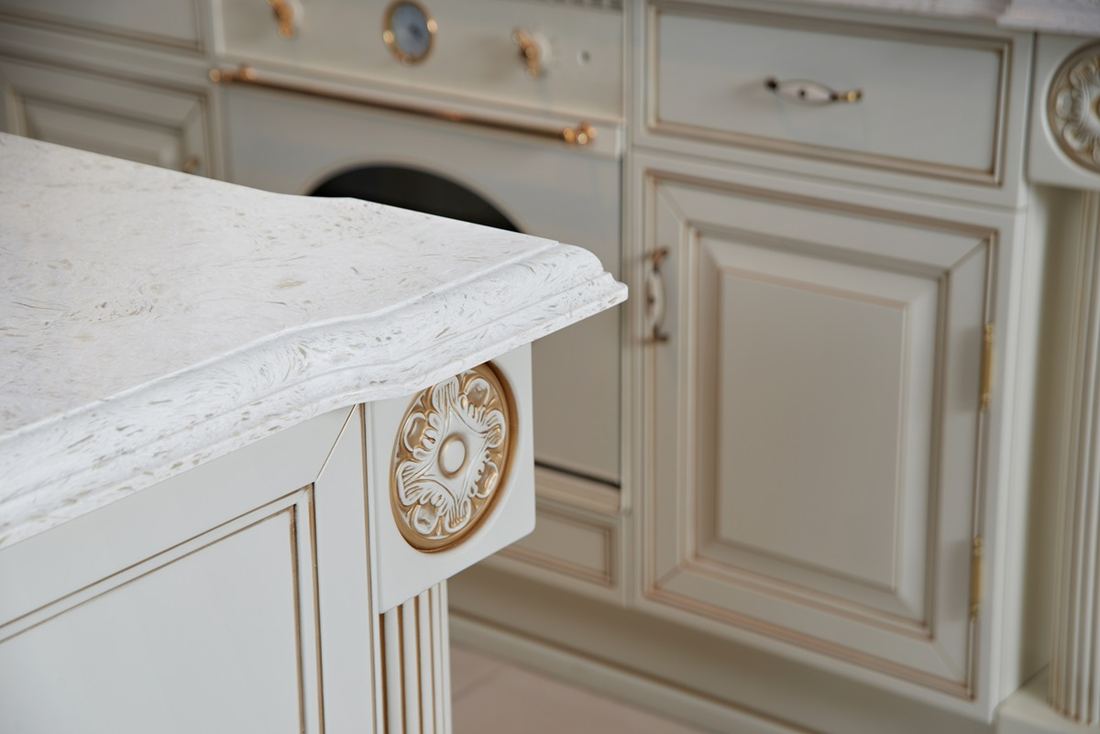 Akoya quartz countertops installed in a home
