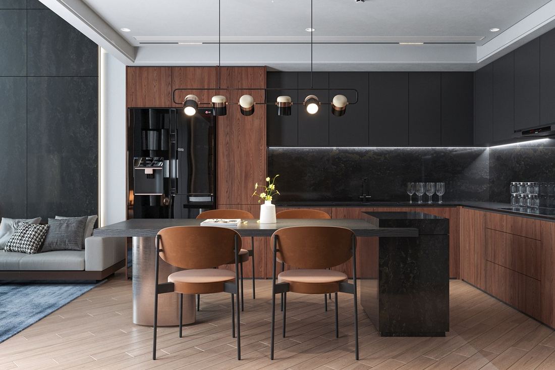 Amadeus quartz countertops installed in a home