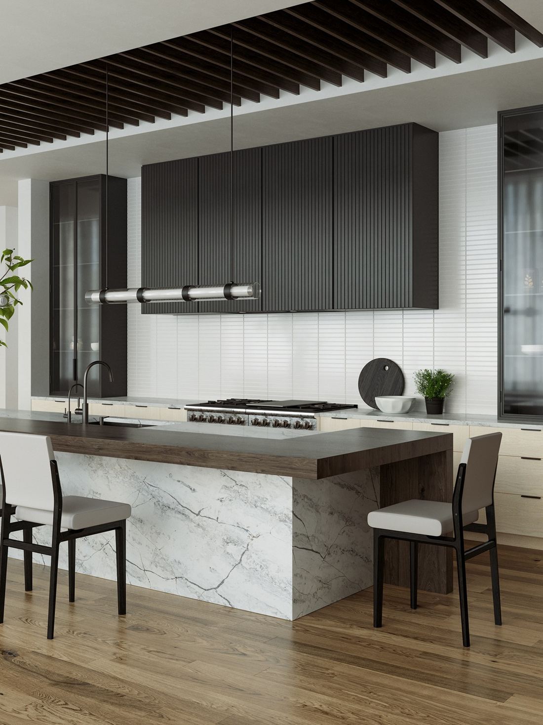 Lacus quartz countertops installed in a home