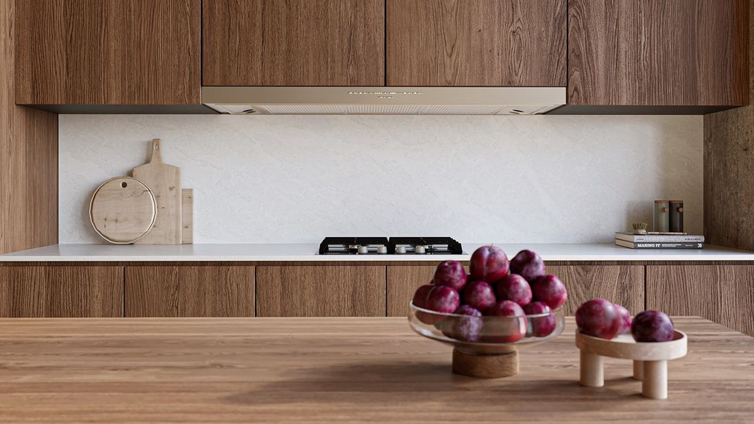 Merazo quartz countertops installed in a home