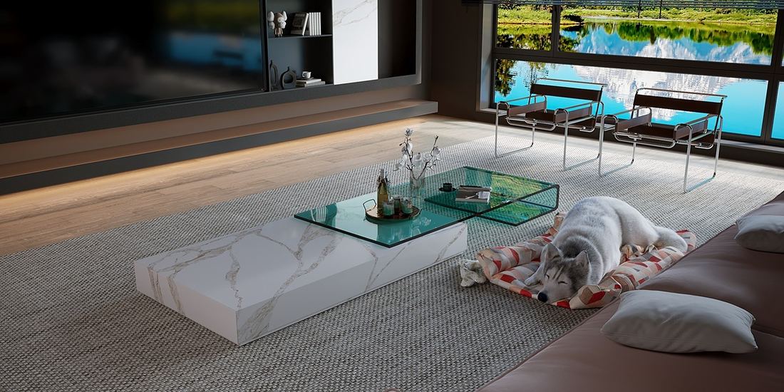 Vivalioro quartz countertops installed in a home