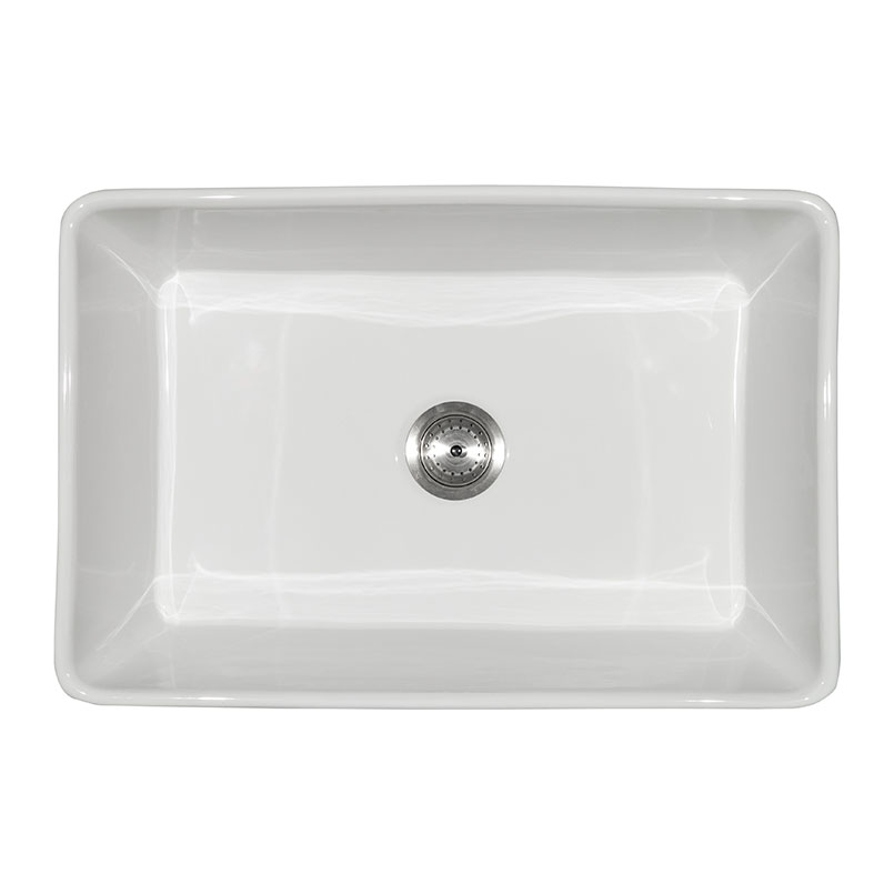 Fireclay Farmhouse Single Bowl 30×20