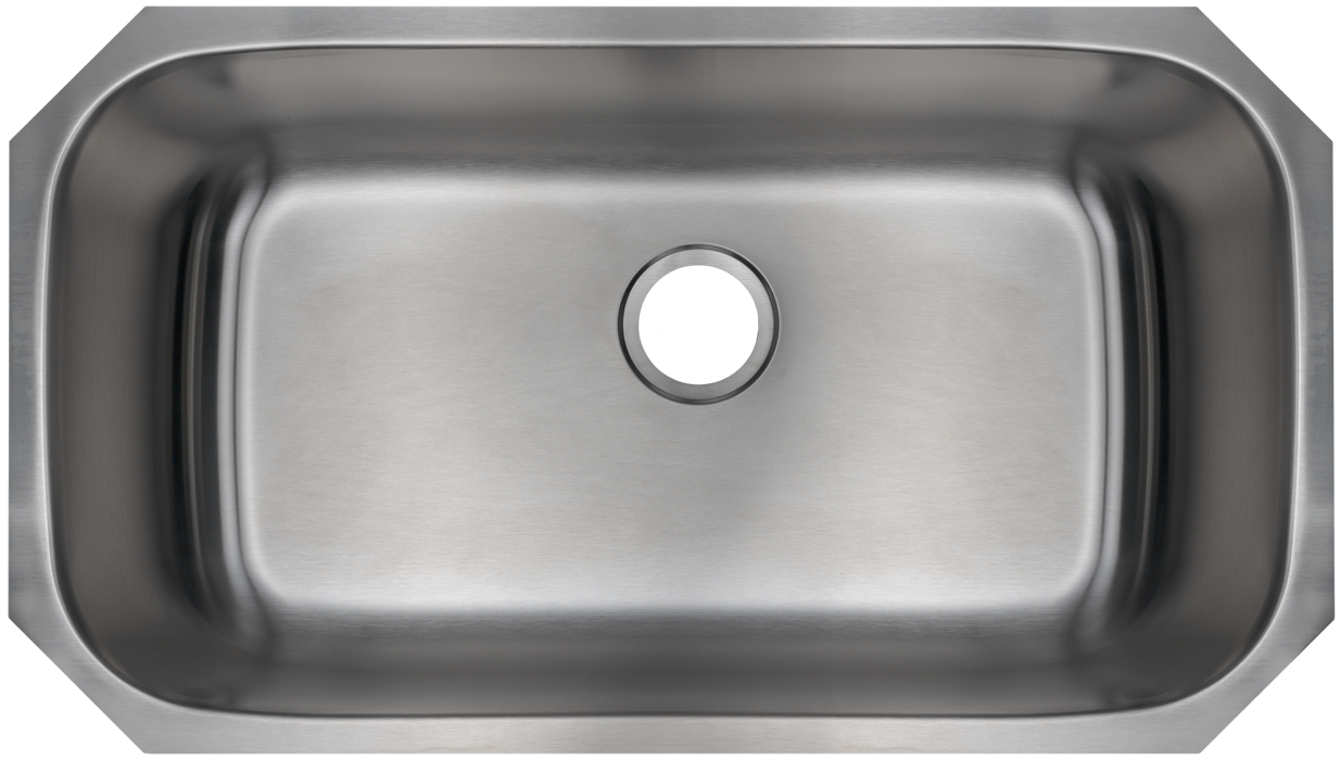 16G Standard Stainless Steel Undermount 32×18 Sink