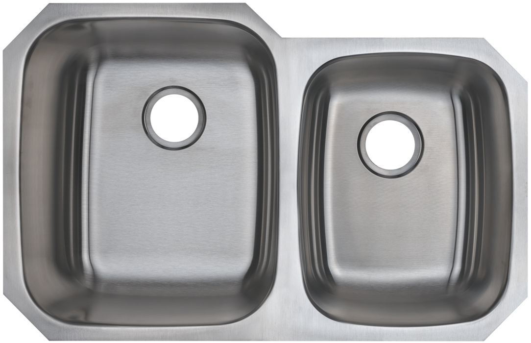 Standard Stainless Steel Undermount 60/40 Sink