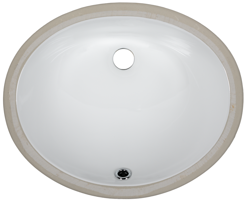 Small Undermount Oval Vanity Sink